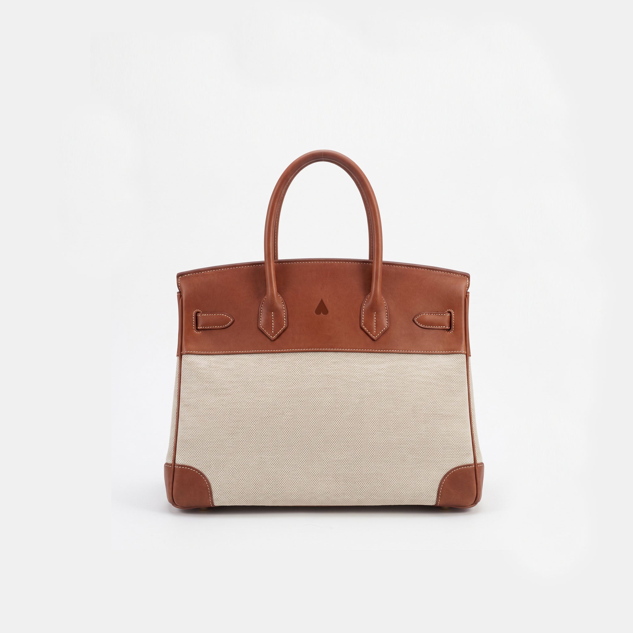 Jane 35 Canvas and Brown Swift Leather