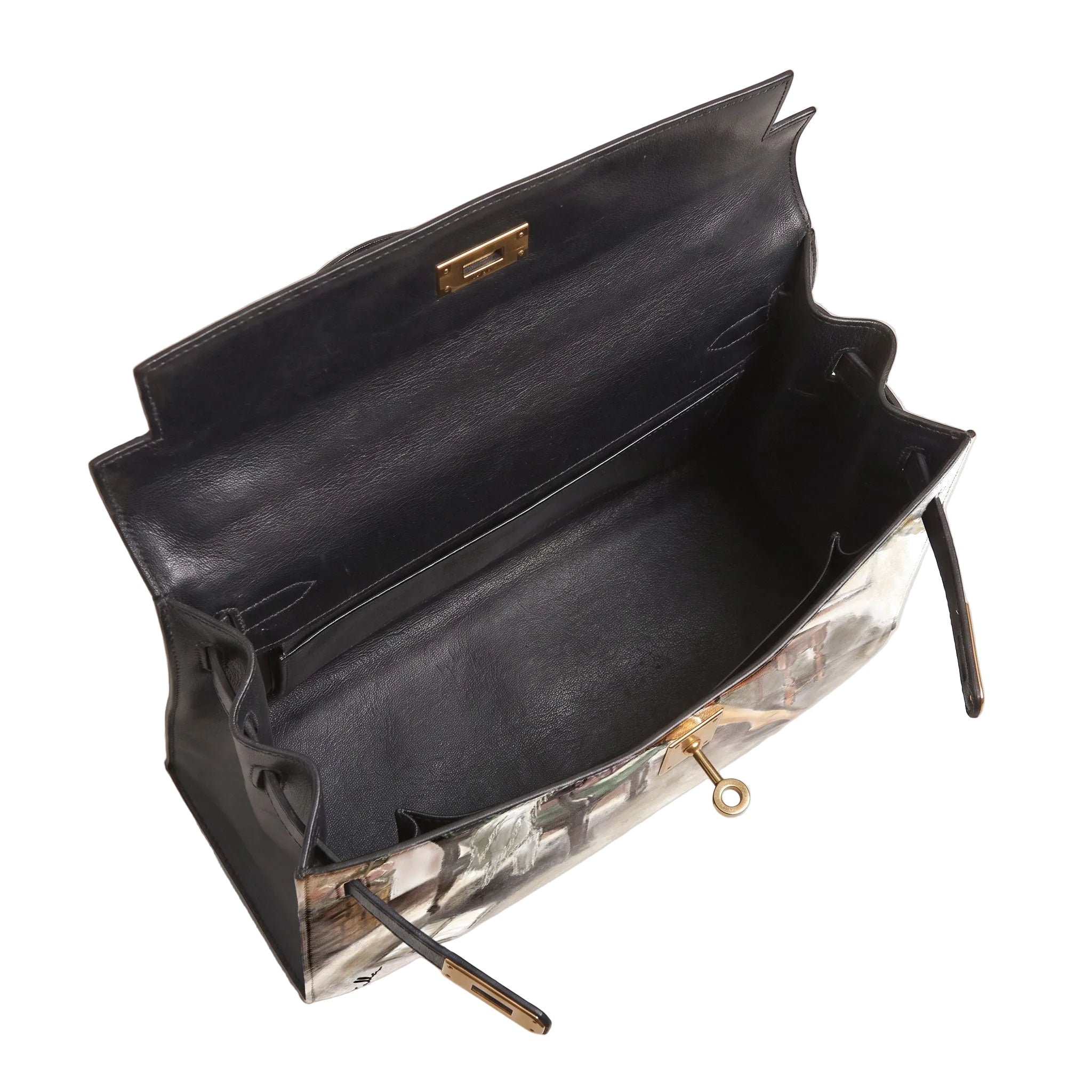 Kali 32 Black Chèvre goatskin Leather