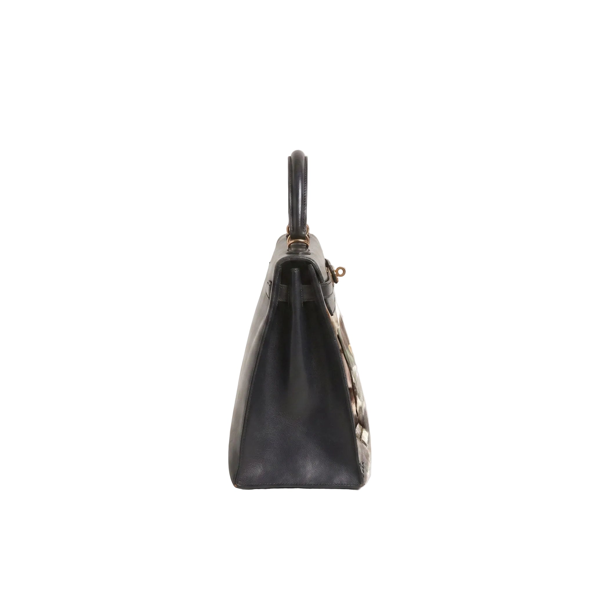 Kali 32 Black Chèvre goatskin Leather