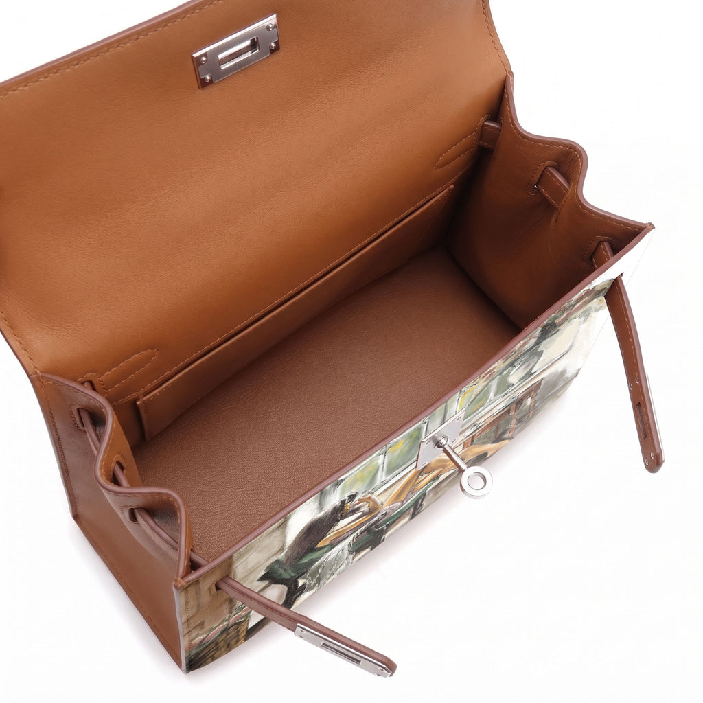 Kali 32 Gold Brown Chèvre goatskin Leather