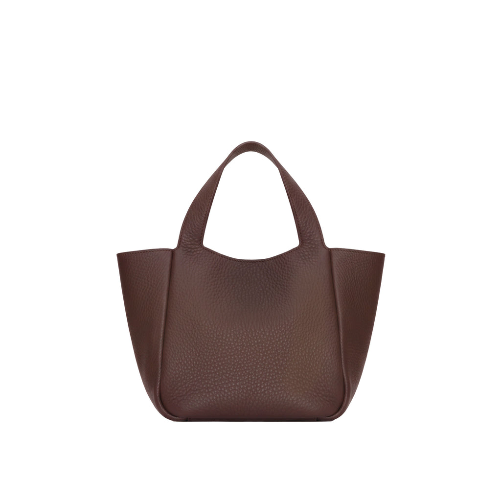 Eve Gold Zebra Handbag is crafted from supple deerskin leather with a naturally grainy finish back side