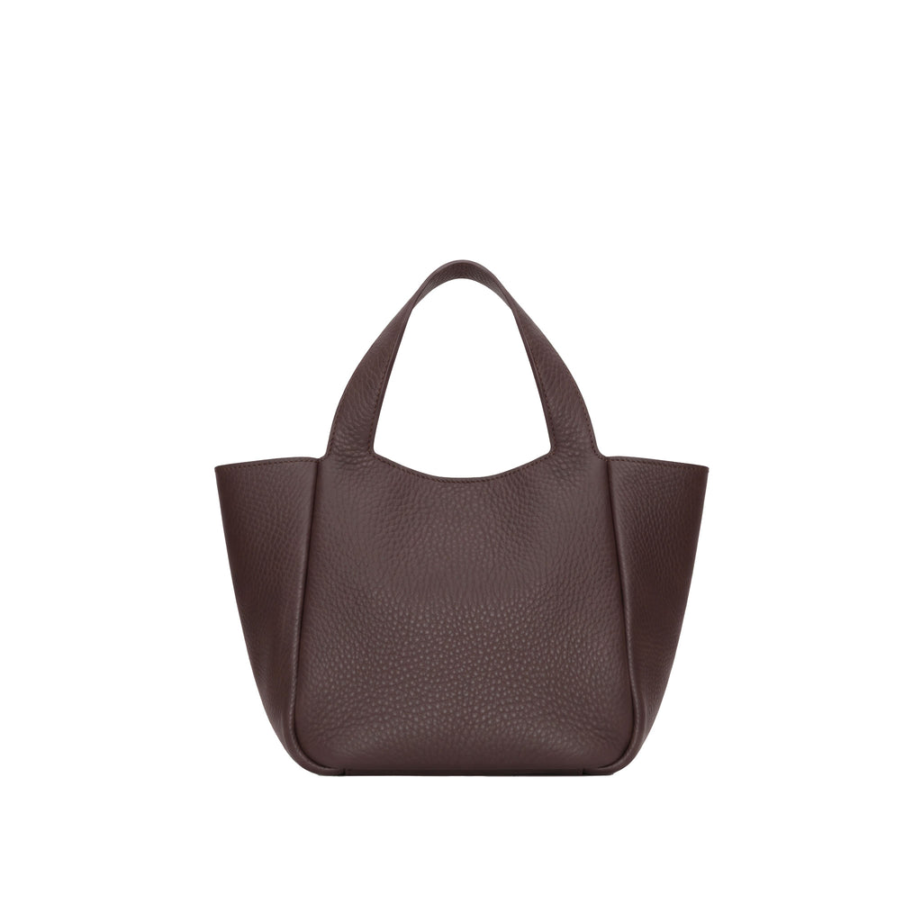 he Eve Orange Zebra Handbag is crafted from supple deerskin leather with a naturally grainy finish back side